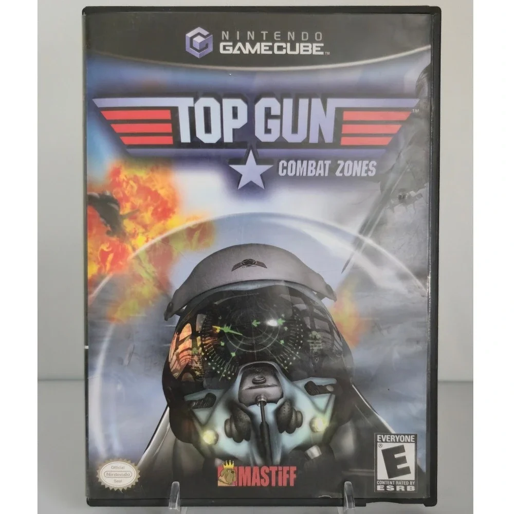 Top Gun: Combat Zones By Mastiff - Nintendo GameCube - CIB W/ Manual - Tested